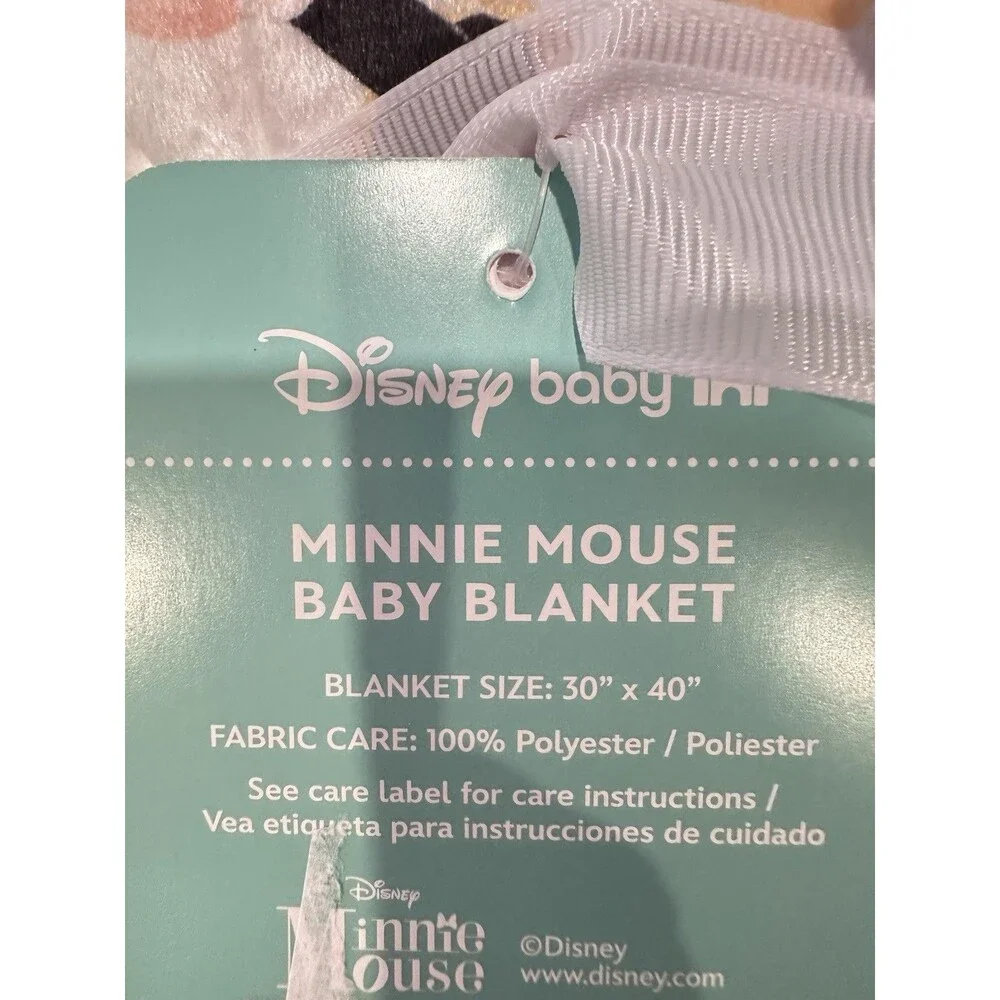 Disney Minnie Mouse Halloween Baby Blanket & Carter’s Newborn Halloween Outfit